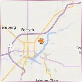 Richland Community College Location Map