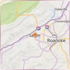 Roanoke College Location Map Roanoke College Location Map