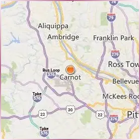 Robert Morris University Location Map Robert Morris University Location Map