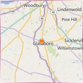 Rowan University Location Map Rowan University Location Map
