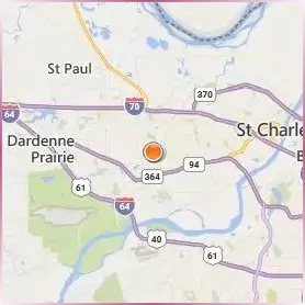 St Charles Community College Location Map