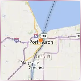 St Clair County Community College Location Map