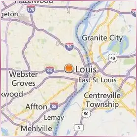 Saint Louis University Location Map