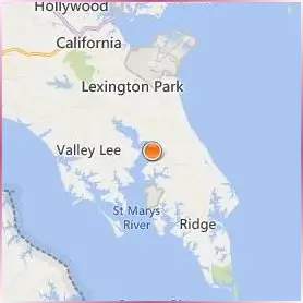St. Mary's College of Maryland Location Map St. Mary's College of Maryland Location Map