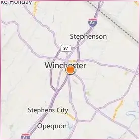 Shenandoah University Location Map Shenandoah University Location Map