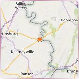 Shepherd University Location Map Shepherd University Location Map