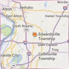 Southern Illinois University Edwardsville Location Map Southern Illinois University Edwardsville Location Map