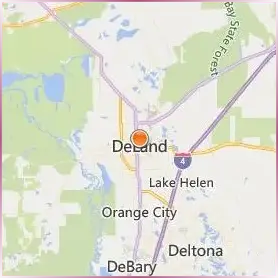 Stetson University Location Map Stetson University Location Map