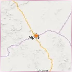 Sul Ross State University Location Map