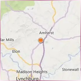 Sweet Briar College Location Map Sweet Briar College Location Map