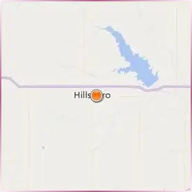 Tabor College Location Map