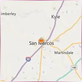 Texas State University Location Map Texas State University Location Map