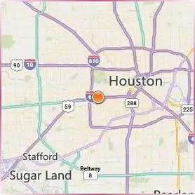 The Art Institute of Houston Location Map