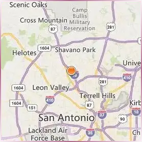 The Art Institute of San Antonio Location Map The Art Institute of San Antonio Location Map