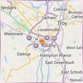 The College of Saint Rose Location Map The College of Saint Rose Location Map