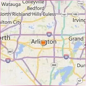 The University of Texas at Arlington Location Map