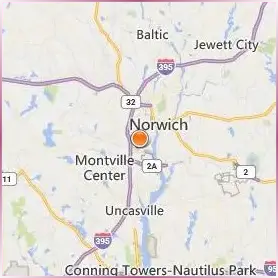 Three Rivers Community College Location Map Three Rivers Community College Location Map