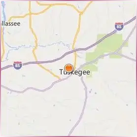 Tuskegee University Location Map Tuskegee University Location Map