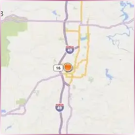University of Arkansas Location Map University of Arkansas Location Map