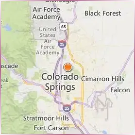 University of Colorado Colorado Springs Location Map University of Colorado Colorado Springs Location Map
