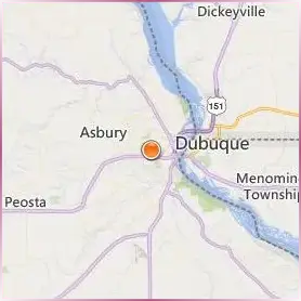 University of Dubuque Location Map University of Dubuque Location Map