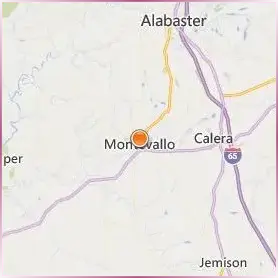 University of Montevallo Location Map University of Montevallo Location Map