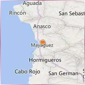 University of Puerto Rico Mayaguez Location Map University of Puerto Rico Mayaguez Location Map
