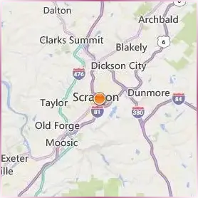 University of Scranton Location Map University of Scranton Location Map