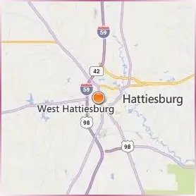 University of Southern Mississippi Location Map University of Southern Mississippi Location Map