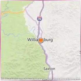 University of the Cumberlands Location Map University of the Cumberlands Location Map