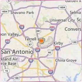 University of thearnate Word Location Map