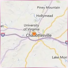 University of Virginia Location Map University of Virginia Location Map