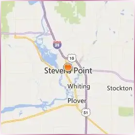 University of Wisconsin Stevens Point Location Map University of Wisconsin Stevens Point Location Map