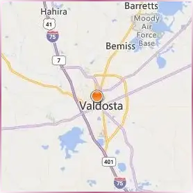 Valdosta State University Location Map Valdosta State University Location Map
