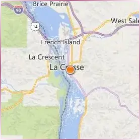 Viterbo University Location Map Viterbo University Location Map
