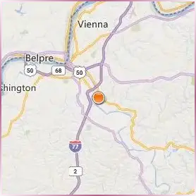 West Virginia University at Parkersburg Location Map