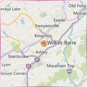 Wilkes University Location Map Wilkes University Location Map