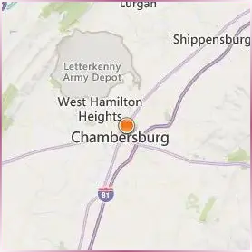 Wilson College Location Map Wilson College Location Map