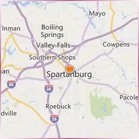 Wofford College Location Map Wofford College Location Map