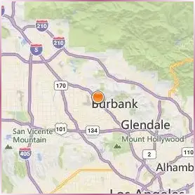 Woodbury University Location Map